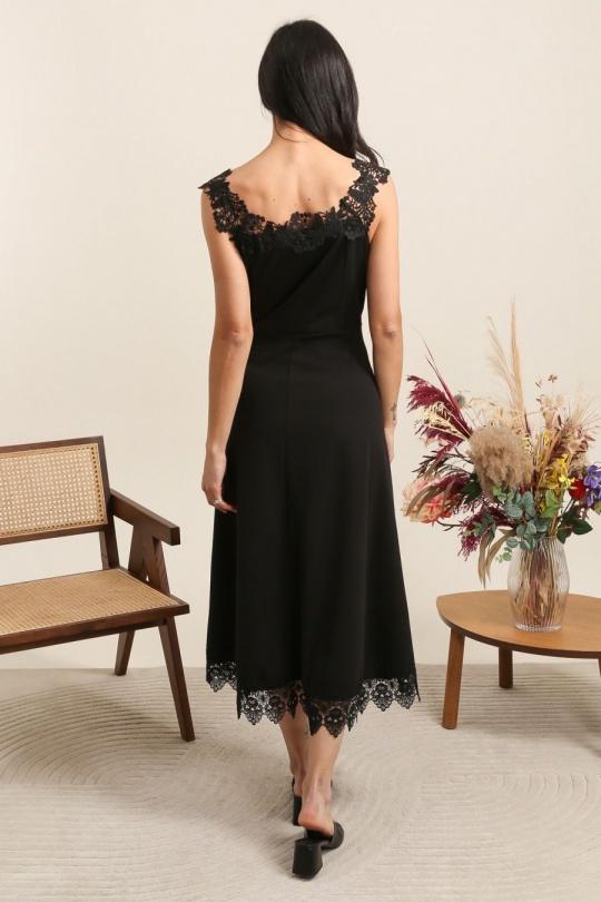 Maxi dresses Women Black QQ FASHION 32099 Efashion Paris