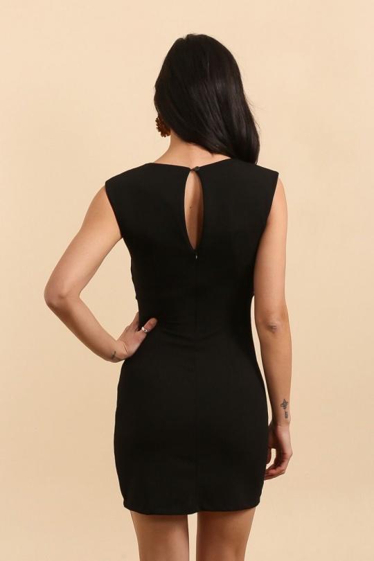 Short dresses Women Black QQ FASHION 32164 Efashion Paris