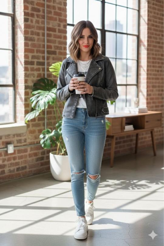 Chaquetas Mujer Khaki QQ FASHION 3346-3V Efashion Paris