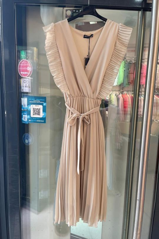 Robes mi-longues Femme Blanc QQ FASHION 32208 Efashion Paris