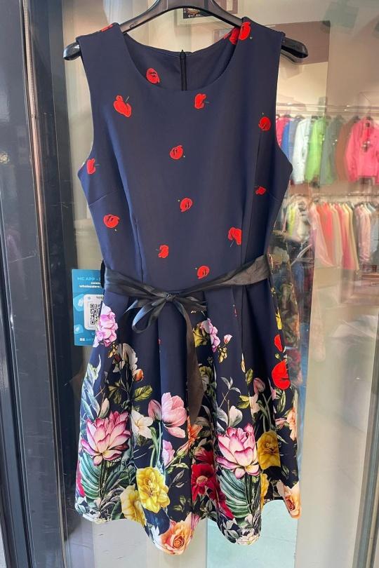 Robes courtes Femme Imprimé QQ FASHION 9605 Efashion Paris