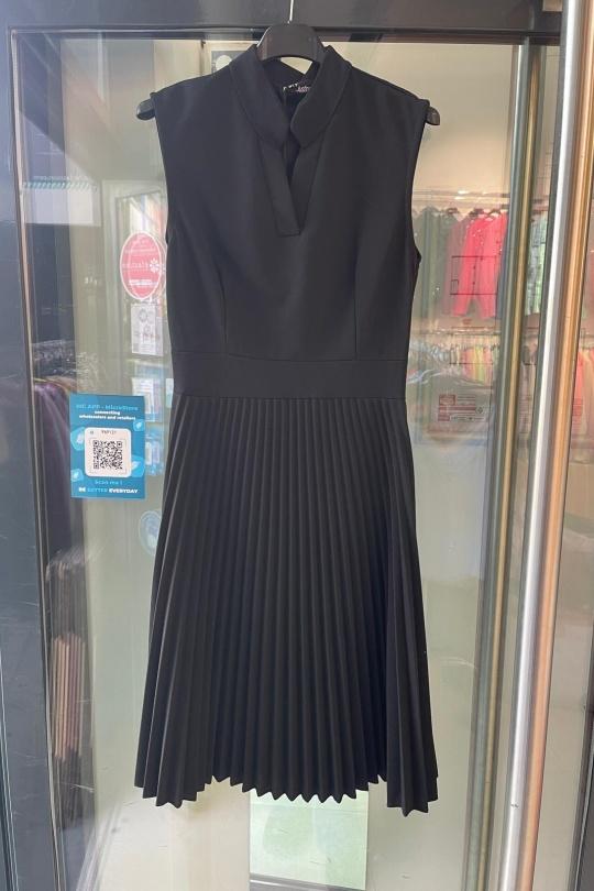 Robes mi-longues Femme Noir QQ FASHION 32274 Efashion Paris