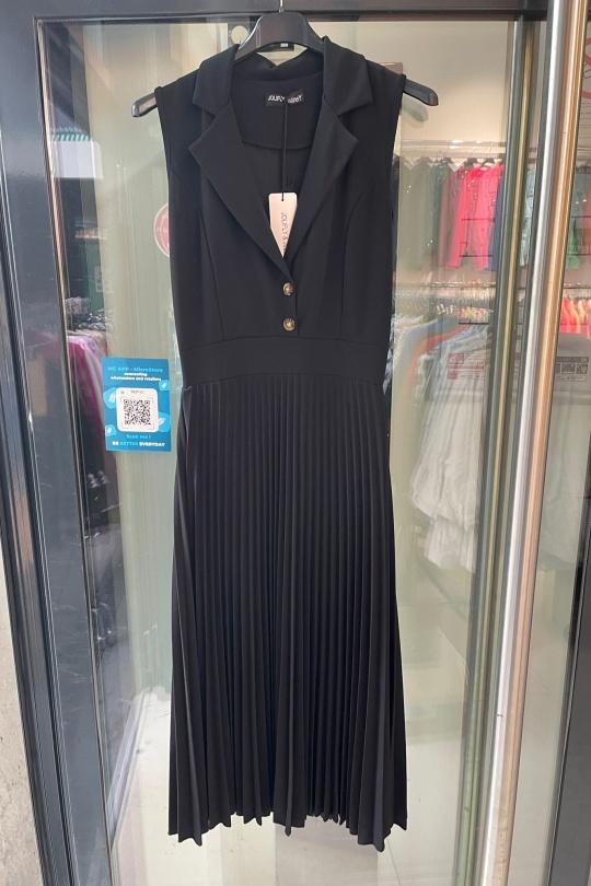 Robes mi-longues Femme Noir QQ FASHION 32282 Efashion Paris