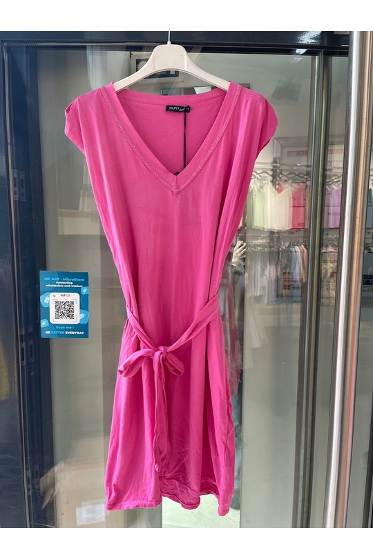 Robes courtes Femme Fushia QQ FASHION 6810-2026 Efashion Paris