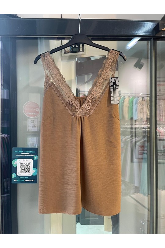 Vests Women Khaki QQ FASHION 2229-2026 Efashion Paris