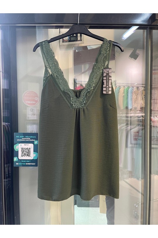 Vests Women Khaki QQ FASHION 2229-2026 Efashion Paris