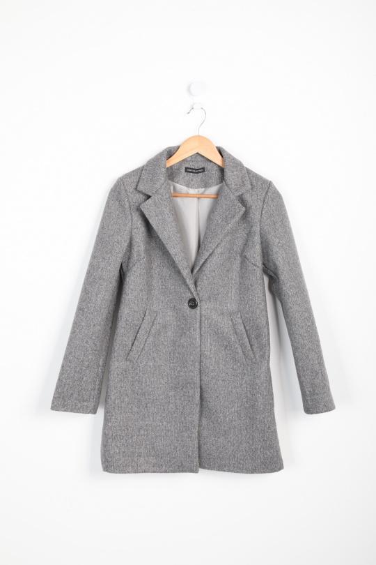 Manteaux Femme Noir LAURA & LAURENT 8679 Efashion Paris