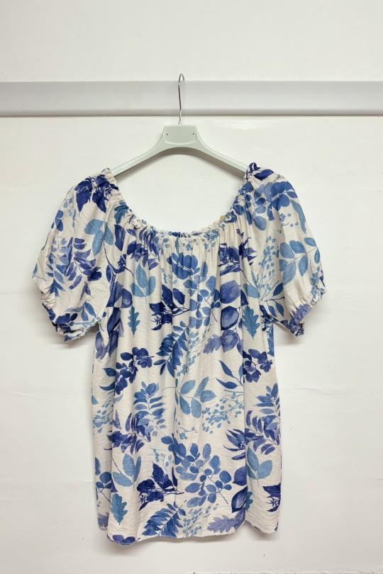 Tops Femme Bleu jean REM H22230 Efashion Paris