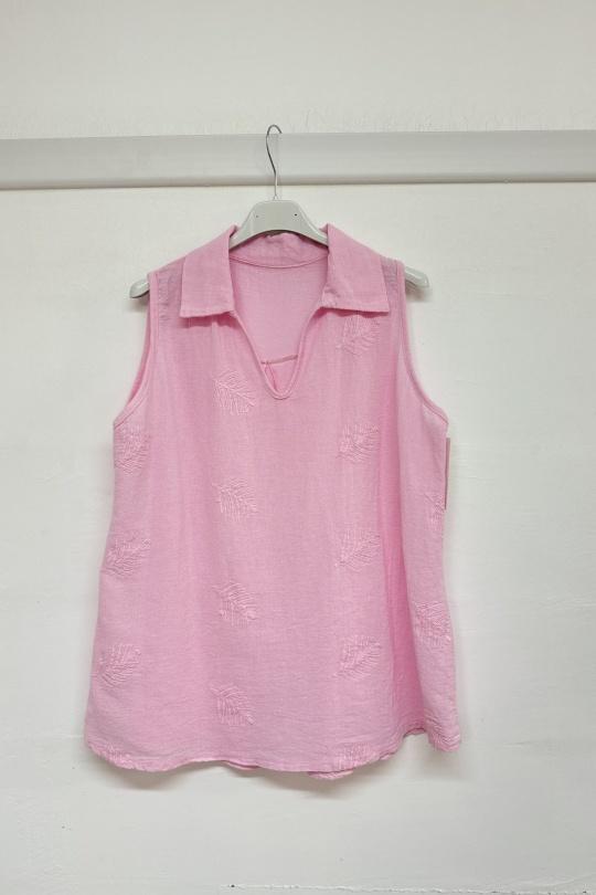 Canotte Donna Pink REM D2582 Efashion Paris