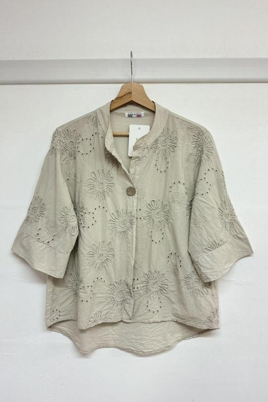 Tops Femme Vert d eau REM G2626 Efashion Paris