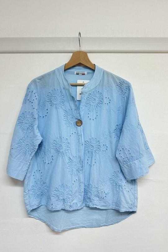 Tops Femme Vert d eau REM G2626 Efashion Paris