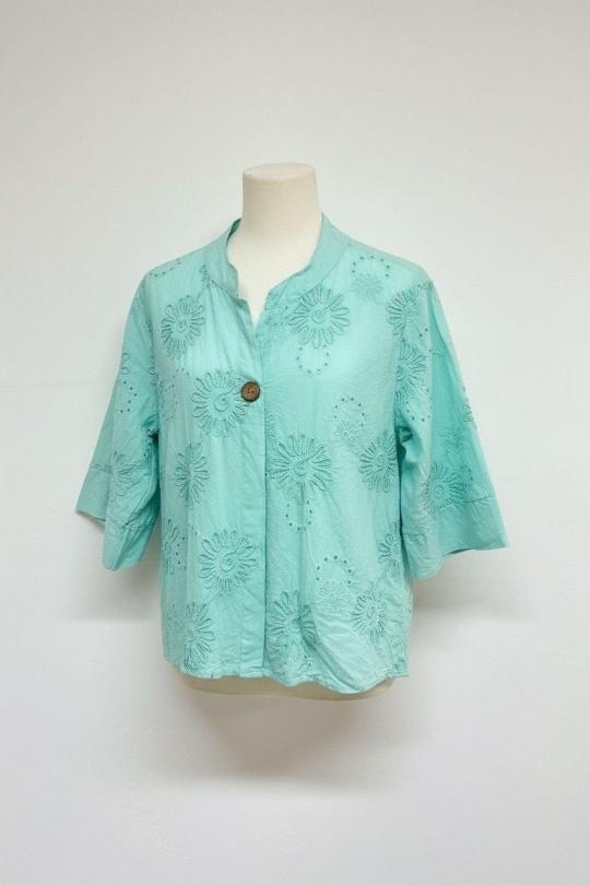 Tops Femme Vert d eau REM G2626 Efashion Paris