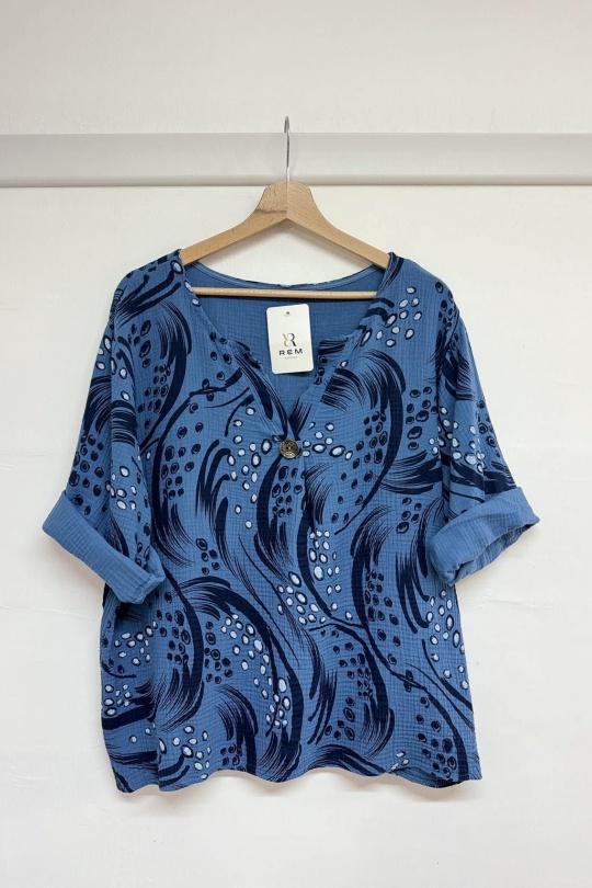 Tops Femme Vert anis REM H3812-5 Efashion Paris