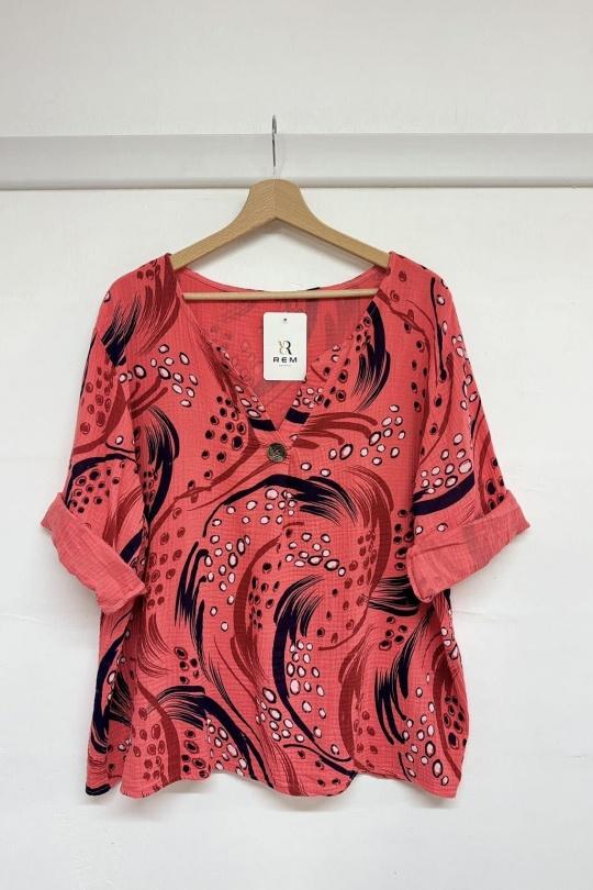 Tops Femme Vert anis REM H3812-5 Efashion Paris