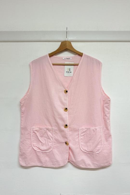 Gilets Femme Bleu ciel REM G26224 Efashion Paris