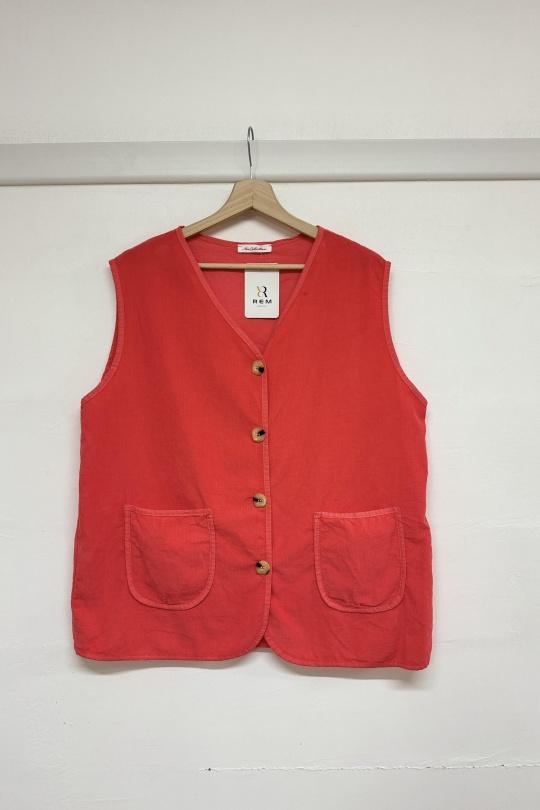 Gilets Femme Bleu ciel REM G26224 Efashion Paris