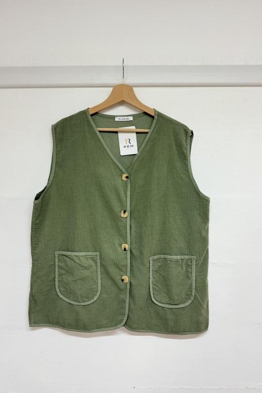 Gilets Femme Bleu ciel REM G26224 Efashion Paris