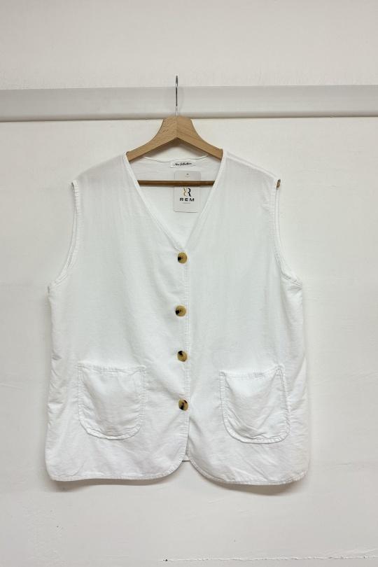 Gilets Femme Bleu ciel REM G26224 Efashion Paris