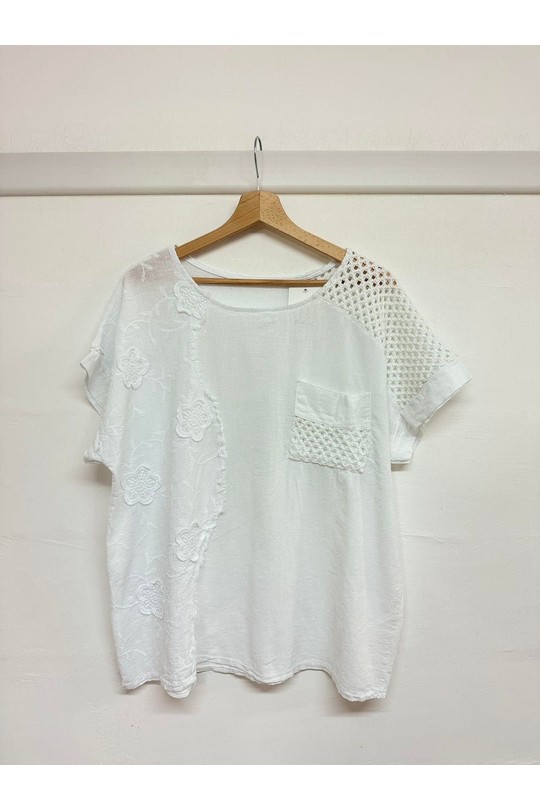 Top Donna Yellow REM H26067 Efashion Paris