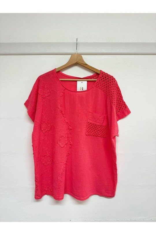 Top Donna Yellow REM H26067 Efashion Paris