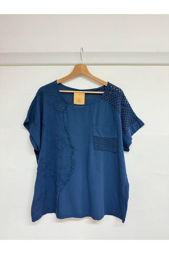 Top Donna Yellow REM H26067 Efashion Paris