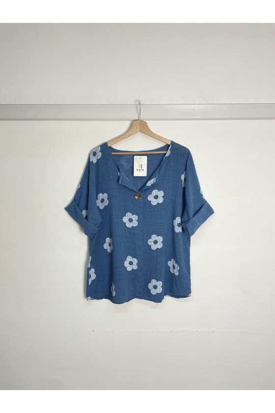 Tops Femme Blanc REM H2927-1 Efashion Paris