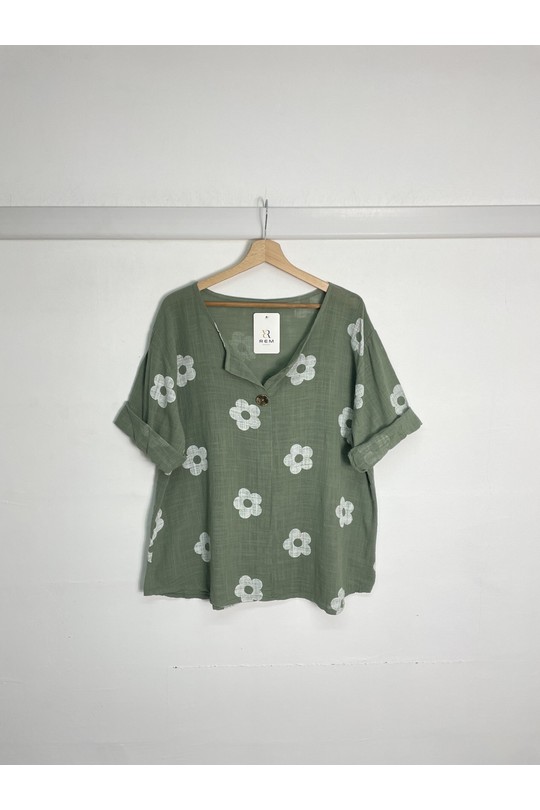 Tops Femme Blanc REM H2927-1 Efashion Paris