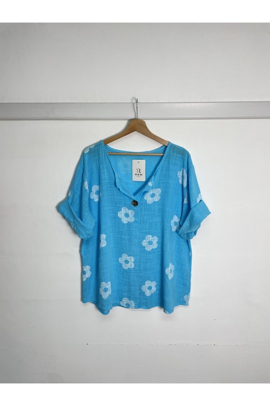 Tops Femme Blanc REM H2927-1 Efashion Paris