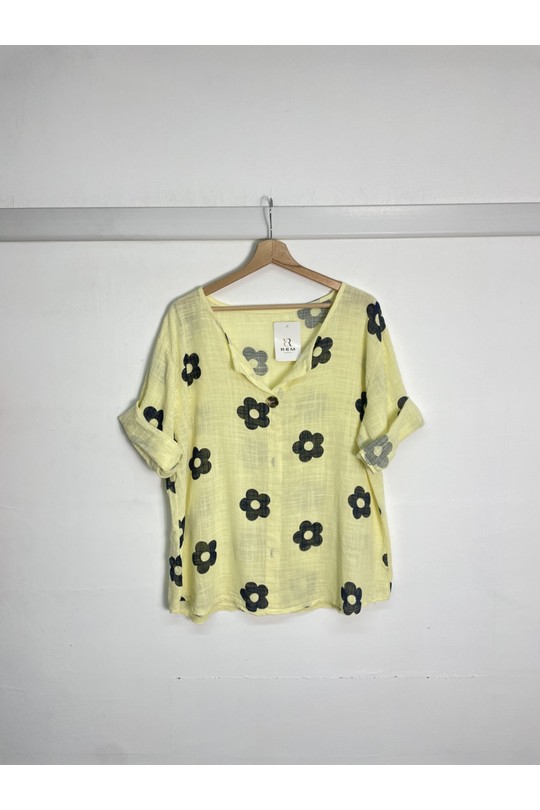 Tops Femme Blanc REM H2927-1 Efashion Paris