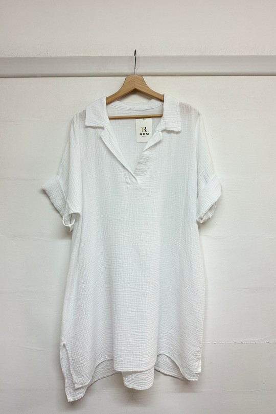 Robes courtes Femme Orange REM R2909 Efashion Paris