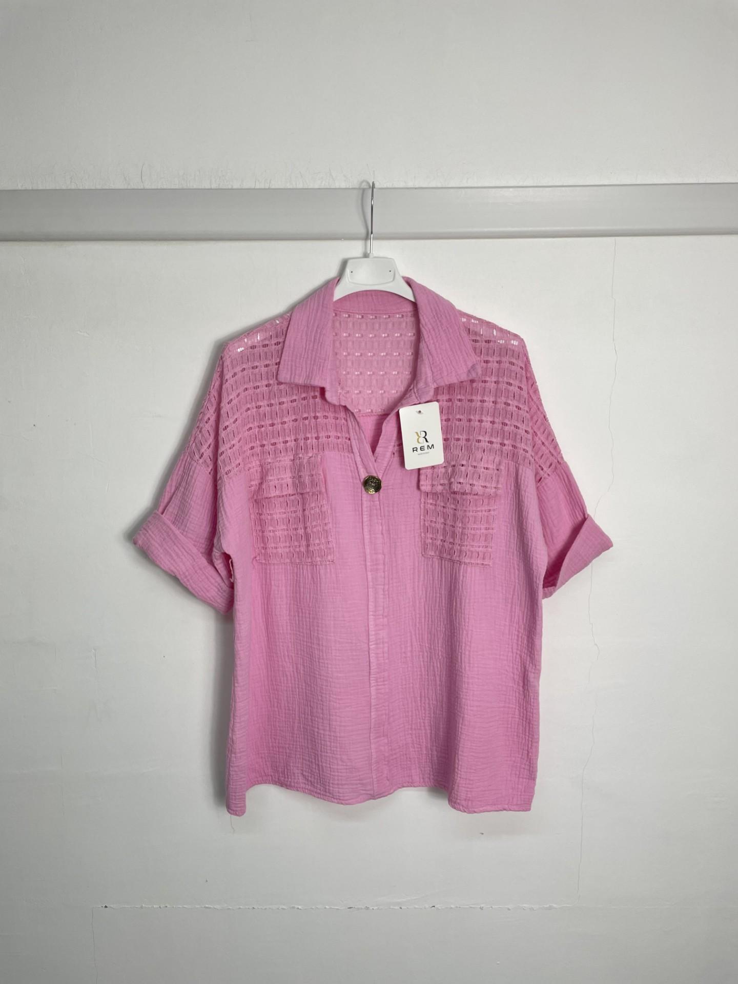 Blouses Femme Rose REM C2566 #c Efashion Paris