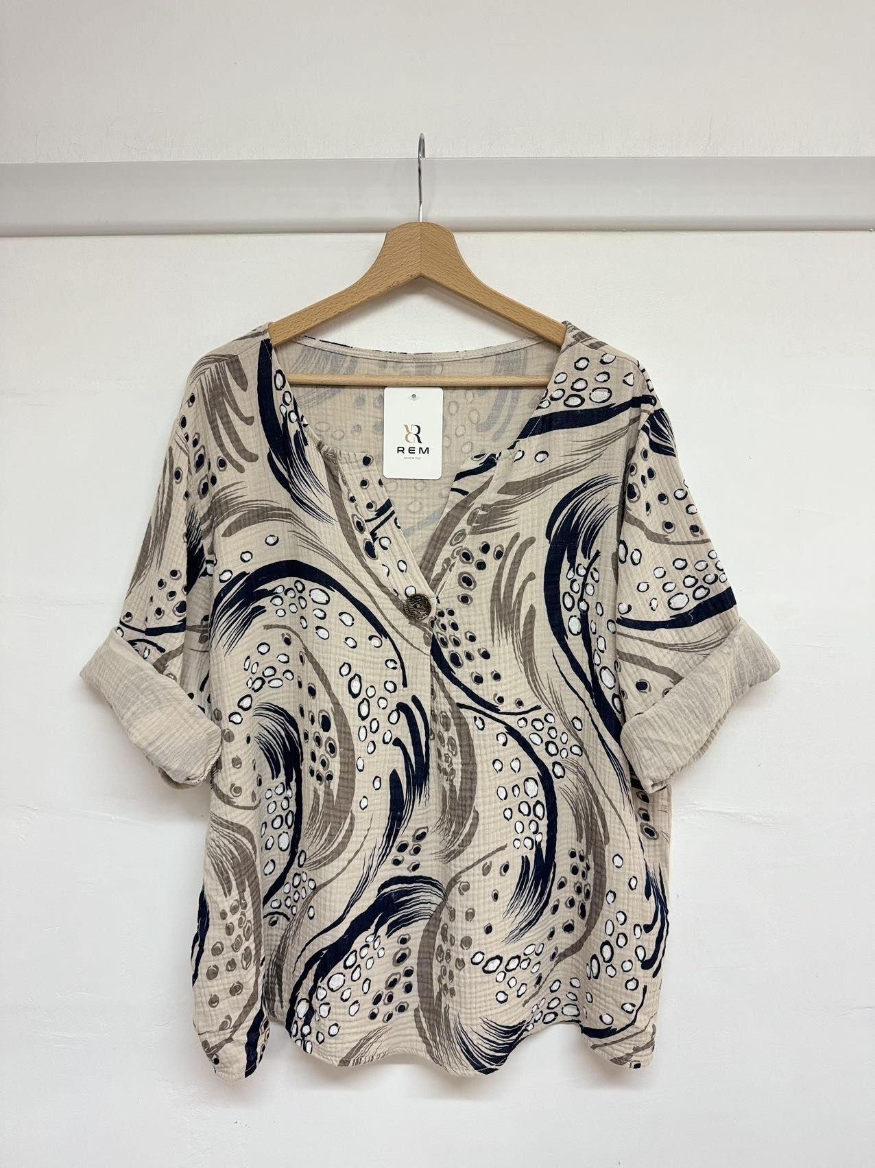 Tops Femme Vert anis REM H3812-5 #c Efashion Paris