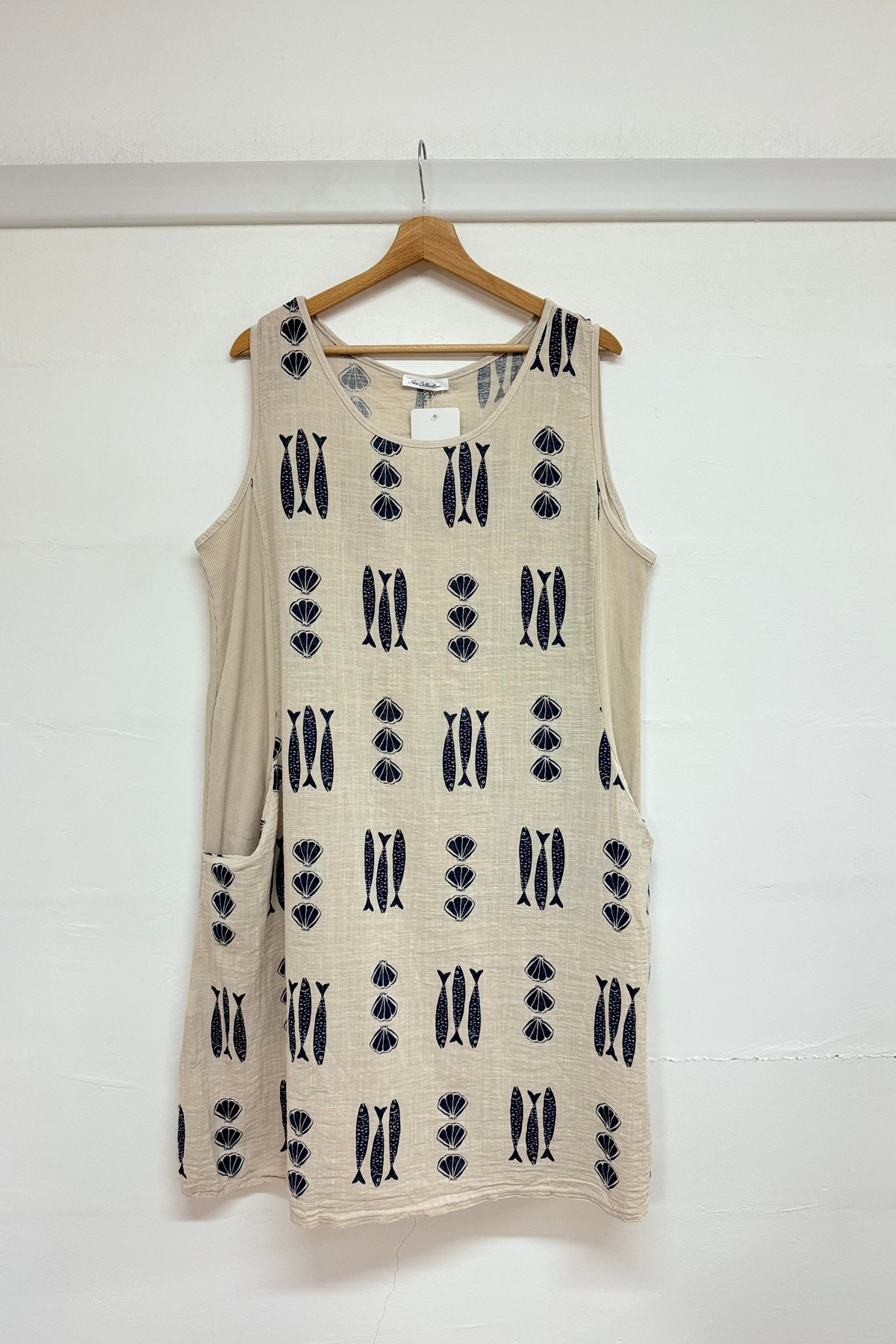Robes mi-longues Femme Bleu jean REM R19172 #c Efashion Paris