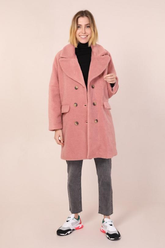 suéter Afectar tornillo Abrigos Mujer 60450-ROSE HAPPY LOVE | Efashion Paris en eFashion.