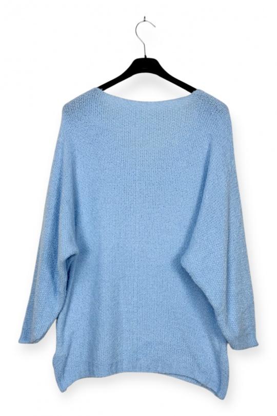 Jerséis Mujer Grey LUCKY NANA AH 2896 Efashion Paris