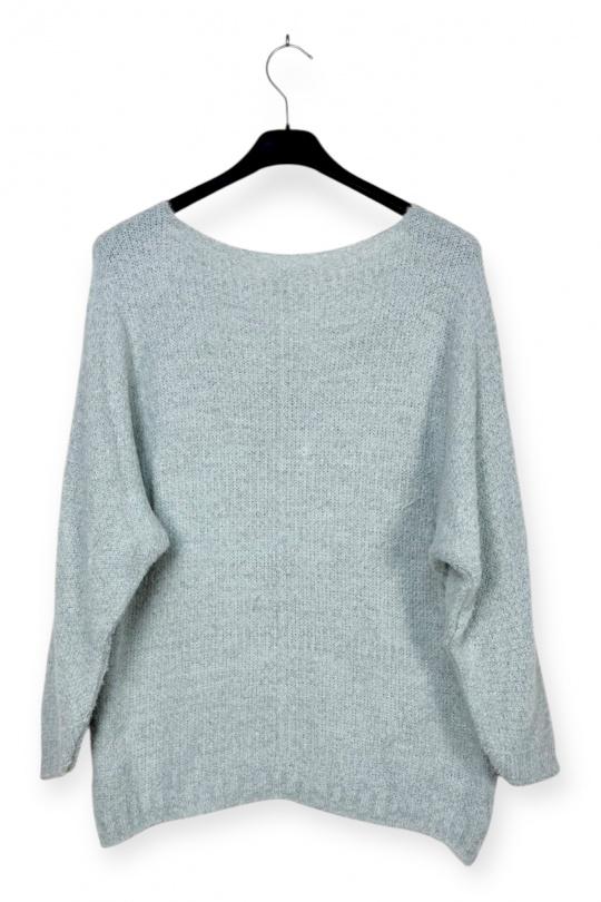 Jerséis Mujer Grey LUCKY NANA AH 2896 Efashion Paris