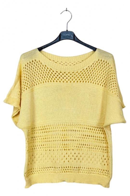 Tops Femme Jaune LUCKY NANA CX 1080 Efashion Paris