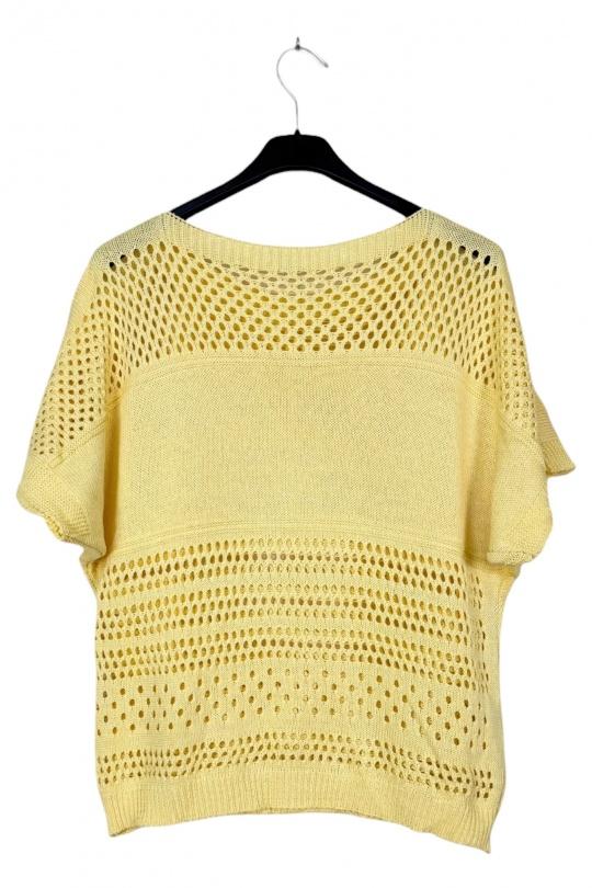 Tops Femme Jaune LUCKY NANA CX 1080 Efashion Paris