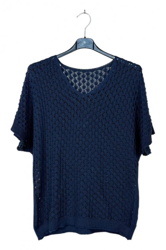 Tops Femme Turquoise LUCKY NANA CX 1082 Efashion Paris