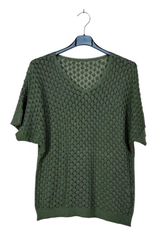 Tops Femme Turquoise LUCKY NANA CX 1082 Efashion Paris