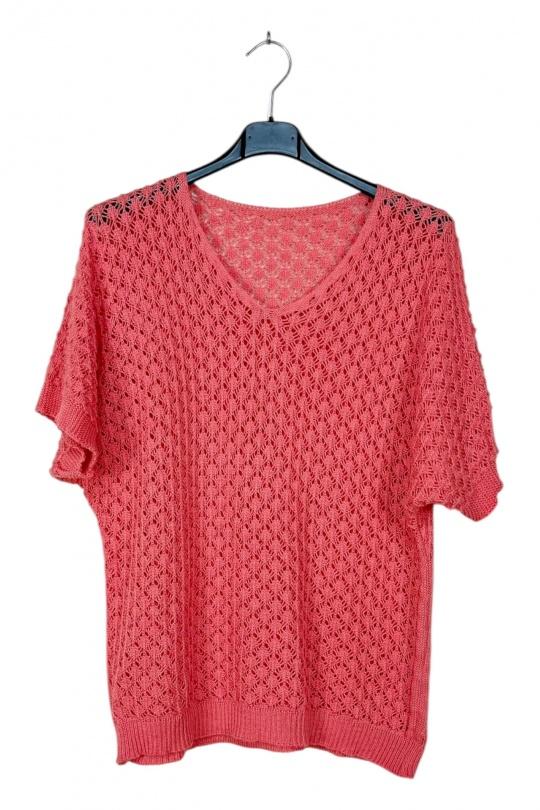 Tops Femme Turquoise LUCKY NANA CX 1082 Efashion Paris