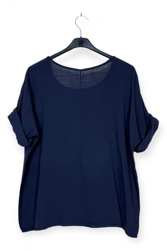 Tops Femme Bleu clair LUCKY NANA CX 8003AV Efashion Paris
