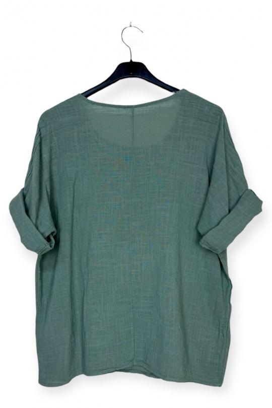 Tops Femme Bleu clair LUCKY NANA CX 8003AV Efashion Paris