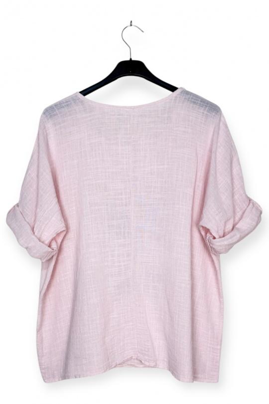 Tops Femme Bleu clair LUCKY NANA CX 8003AV Efashion Paris