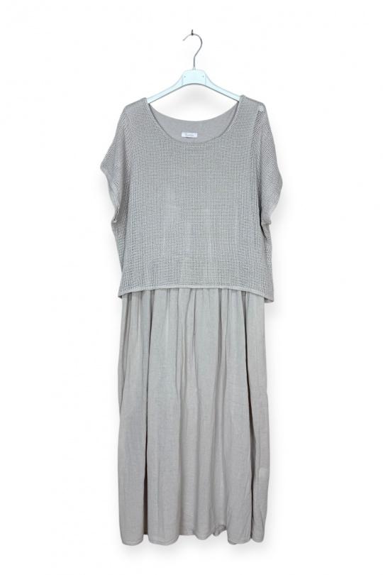 Robes longues Femme Vert pomme LUCKY NANA CX 25162 Efashion Paris