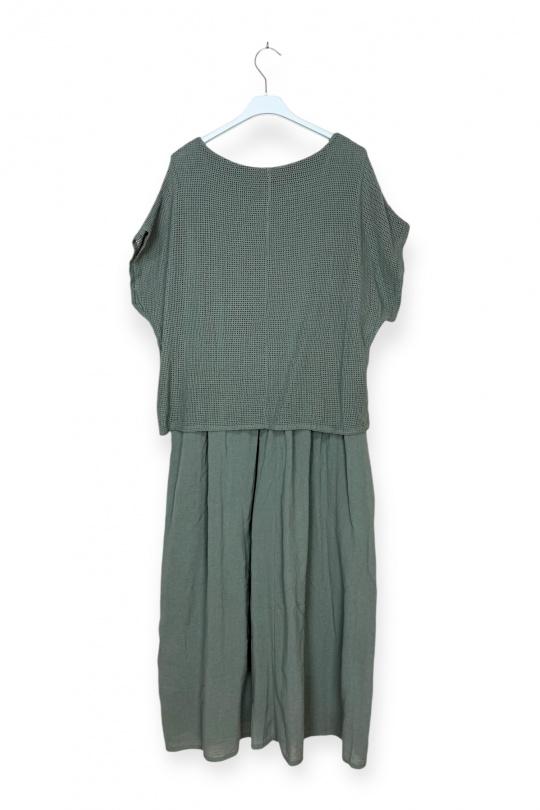 Robes longues Femme Vert pomme LUCKY NANA CX 25162 Efashion Paris