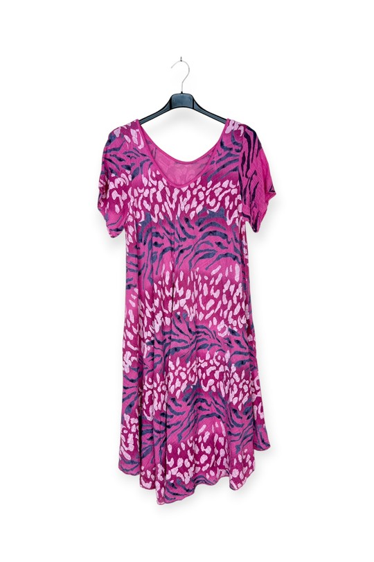 Robes mi-longues Femme Rouge LUCKY NANA CX 50050 Efashion Paris