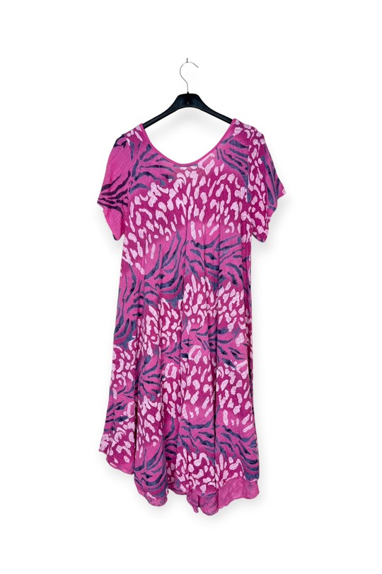 Robes mi-longues Femme Rouge LUCKY NANA CX 50050 Efashion Paris