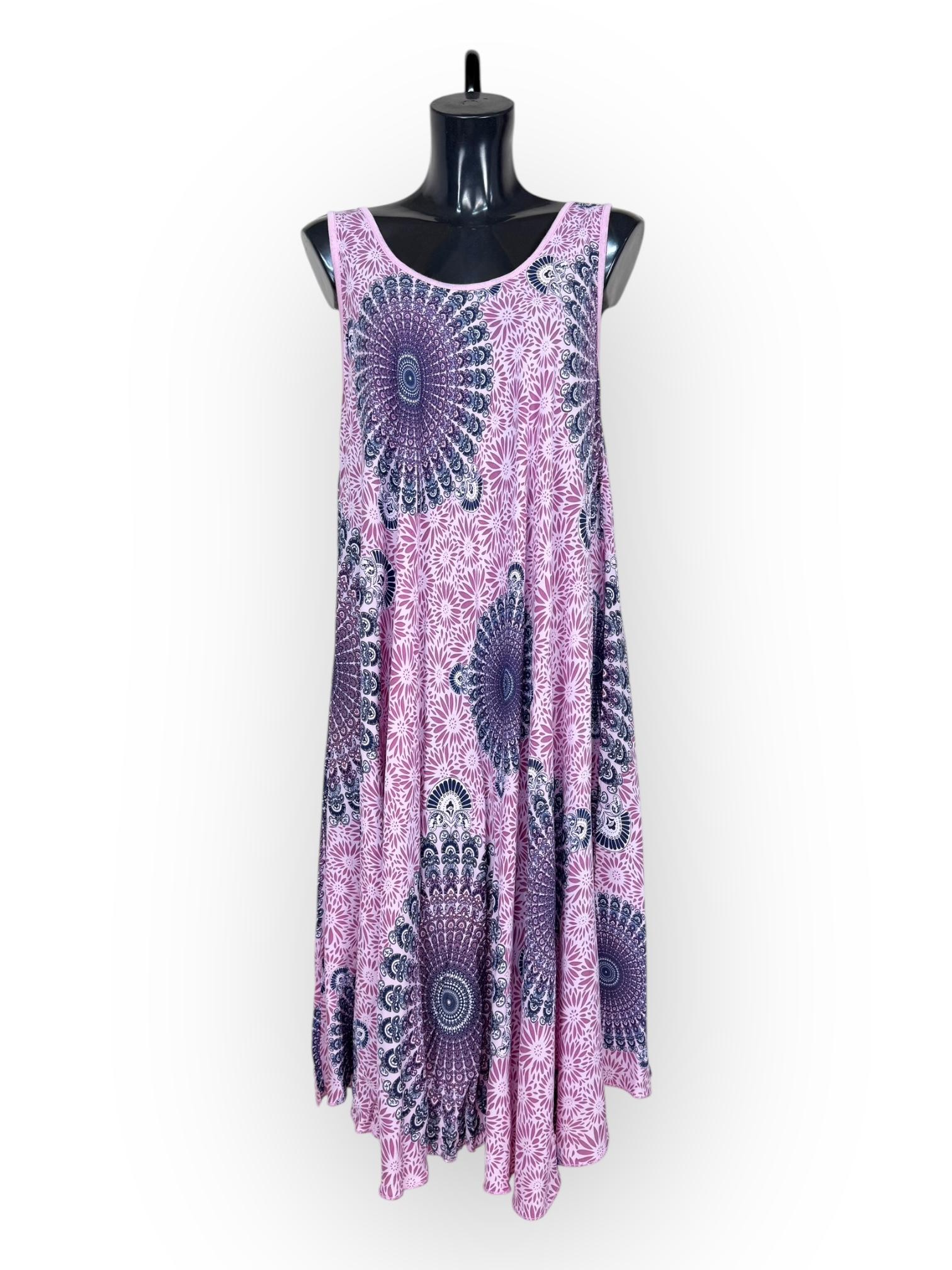 Midi dresses Women BLUSH ROSE LUCKY NANA SP 2052-C #c Efashion Paris