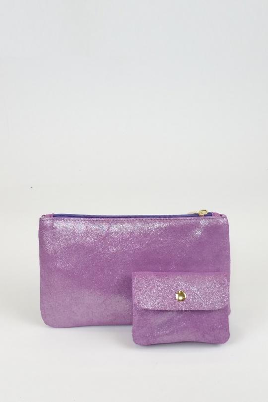 Portafogli Borse Mauve DOLLIBAG IT073P Efashion Paris